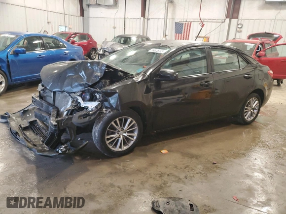 2014 Toyota Corolla L с VIN 5YFBURHE7EP066737, выставлен на аукционе Copart как лот 59625245 с пробегом Не указан миль и На запчасти • Non repairable. История ставок и продаж доступна на DreamBid. Изображение 1.