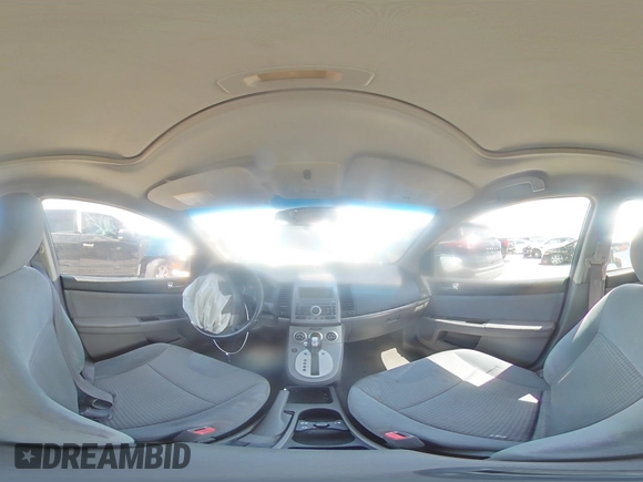 2008 Nissan Sentra S with VIN 3N1AB61E68L720416, listed as a Copart auction lot 60808885 with 167,556 mi miles and Salvage title. Bid and sale history available at DreamBid. Image 14.