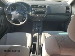 2001 Honda Civic DX with VIN 2HGES15271H568471, listed as a Copart auction lot 46260835 with 189,699 mi miles and Salvage Title. Bid and sale history available at carsss.com. Image 8.