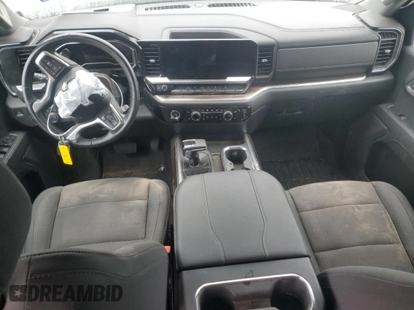 2023 Chevrolet Silverado 1500 LT with VIN 2GCUDDEDXP1134599, listed as a Copart auction lot 84015564 with 0 mi miles and Salvage Title. Bid and sale history available at carsss.com. Image 8.