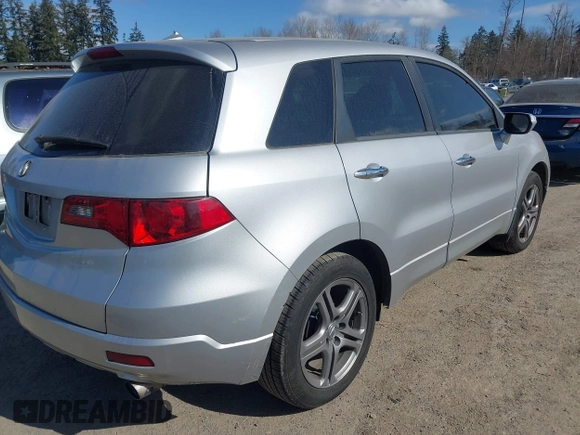 2007 Acura RDX Tech Pkg with VIN 5J8TB18587A003697, listed as a IAAI auction lot 41755675 with 235,107 mi miles. Bid and sale history available at carsss.com. Image 4.