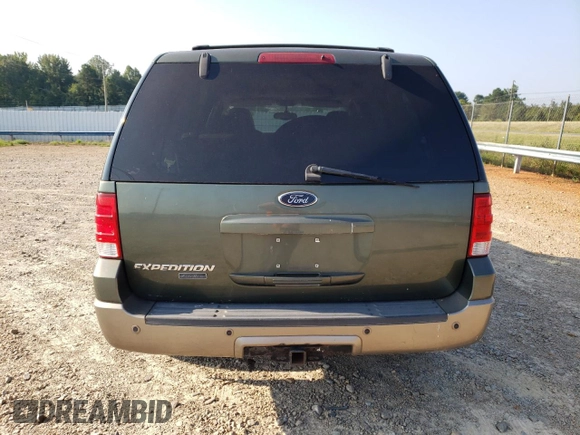 2003 Ford Expedition Eddie Bauer with VIN 1FMFU18L63LB98438, listed as a Copart auction lot 56008735 with 157,743 mi miles and Salvage title. Bid and sale history available at DreamBid. Image 6.