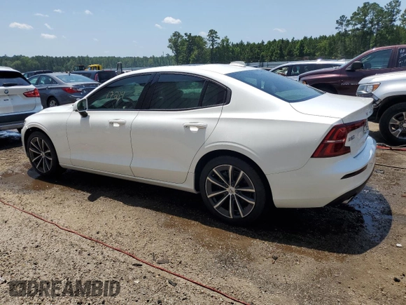 2021 Volvo S60 Momentum with VIN 7JR102FK5MG091743, listed as a Copart auction lot 58316763 with 17,214 mi miles. Bid and sale history available at carsss.com. Image 2.