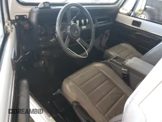 1995 Jeep Wrangler with VIN 1J4FY29S8SP272660, listed as a Copart auction lot 88342595 with 106,805 mi miles and Salvage Title. Bid and sale history available at carsss.com. Image 8.