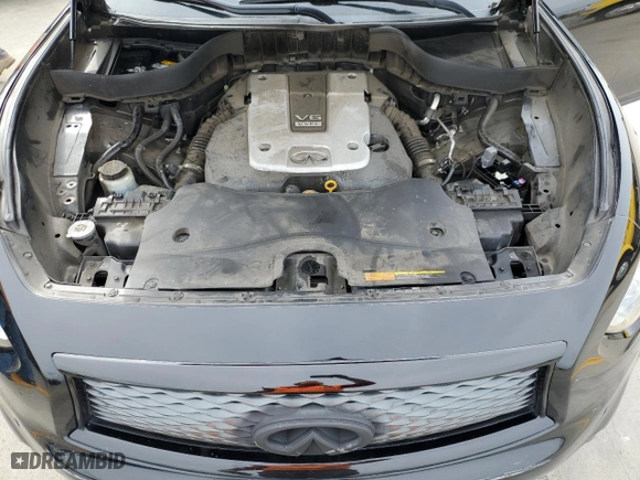 2017 Infiniti QX70 with VIN JN8CS1MW8HM413630, listed as a Copart auction lot 45848744 with 64,822 mi miles and Salvage Title. Bid and sale history available at carsss.com. Image 11.