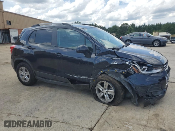 2021 Chevrolet Trax LT z VIN KL7CJPSB8MB333314, wystawiony jako Copart lot #60757295 z przebiegiem 32 821 mil mil oraz Szkoda całkowita • Salvage title. Historia ofert i sprzedaży dostępna na DreamBid. Obrazek 4.