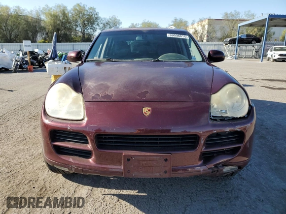 2006 Porsche Cayenne S with VIN WP1AB29P26LA61110, listed as a Copart auction lot 69098814 with 130,102 mi miles and Salvage Title. Bid and sale history available at carsss.com. Image 5.