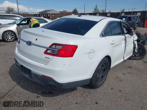 2013 Ford Police Interceptor with VIN 1FAHP2MT7DG130665, listed as a IAAI auction lot 42175336 with 147,739 mi miles and . Bid and sale history available at DreamBid. Image 4.