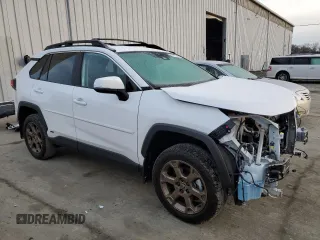 2023 Toyota RAV4 Hybrid XLE with VIN 2T3UWRFV9PW176056, listed as a Copart auction lot 44119305 with 31,794 mi miles and Salvage Title. Bid and sale history available at carsss.com. Image 4.