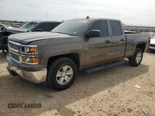 2014 Chevrolet Silverado 1500 LT with VIN 1GCRCREH1EZ261321, listed as a Copart auction lot 50057055 with 121,749 mi miles and Salvage Title. Bid and sale history available at carsss.com. Image 1.