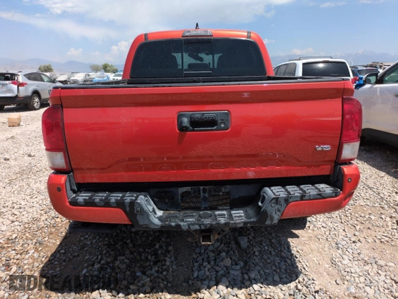 2017 Toyota Tacoma SR5 with VIN 3TMCZ5ANXHM066705, listed as a Copart auction lot 60560425 with 155,703 mi miles and Salvage title. Bid and sale history available at DreamBid. Image 6.