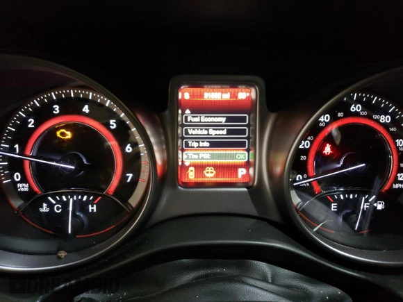 2015 Dodge Journey Crossroad with VIN 3C4PDCGG8FT680510, listed as a Copart auction lot 58321625 with 81,682 mi miles and Clean title. Bid and sale history available at DreamBid. Image 9.