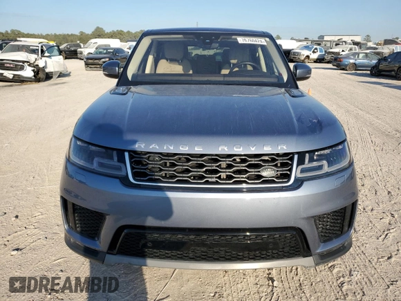 2020 Land Rover Range Rover Sport SE with VIN SALWG2SU7LA895141, listed as a Copart auction lot 76760424 with 0 mi miles and Non Repairable. Bid and sale history available at carsss.com. Image 5.