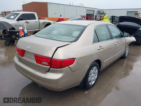 2005 Honda Accord LX with VIN 1HGCM56465A021298, listed as a IAAI auction lot 42474025 with 232,056 mi miles and . Bid and sale history available at DreamBid. Image 4.