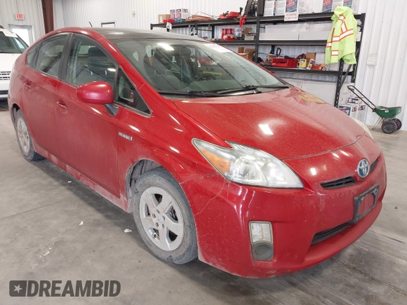 2011 Toyota Prius I with VIN JTDKN3DU7B0303241, listed as a IAAI auction lot 42207333 with 156,080 mi miles and . Bid and sale history available at DreamBid. Image 1.