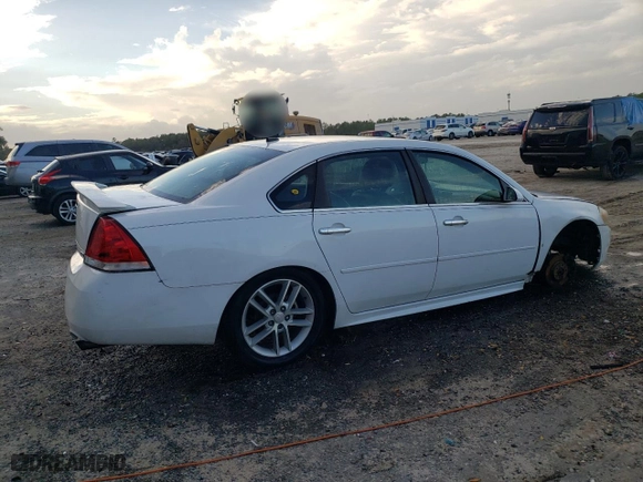 2013 Chevrolet Impala LTZ with VIN 2G1WC5E32D1188119, listed as a Copart auction lot 76371714 with 158,792 mi miles and Salvage Title. Bid and sale history available at carsss.com. Image 3.