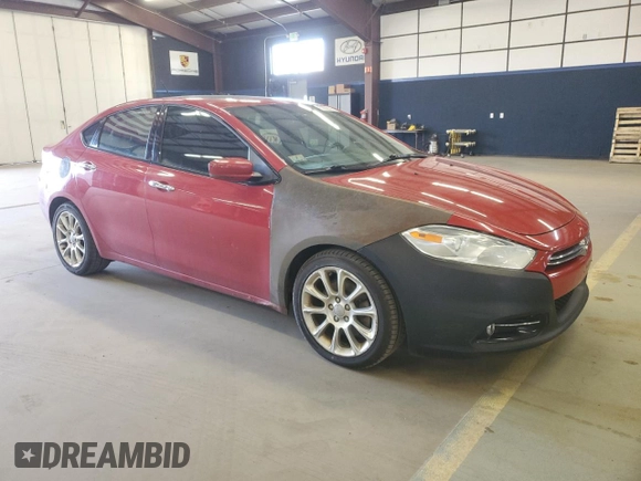 2013 Dodge Dart Limited with VIN 1C3CDFCA4DD268044, listed as a Copart auction lot 53029145 with 130,647 mi miles and Salvage Title. Bid and sale history available at carsss.com. Image 4.