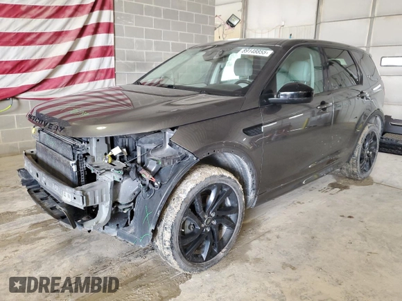 2018 Land Rover Discovery with VIN SALCT2RX4JH727864, listed as a Copart auction lot 89148855 with 124,853 mi miles and Salvage Title. Bid and sale history available at DreamBid. Image 1.
