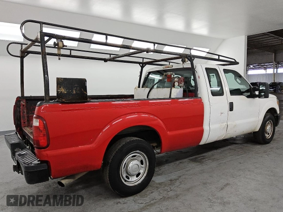 2012 Ford Super Duty F-250 SRW XL with VIN 1FT7X2A65CED01069, listed as a Copart auction lot 89296745 with 349,855 mi miles and Clean Title. Bid and sale history available at carsss.com. Image 3.