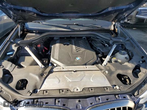 2020 BMW X4 M40i with VIN 5UX2V5C05LLE69575, listed as a Copart auction lot 75055123 with 59,810 mi miles. Bid and sale history available at carsss.com. Image 11.