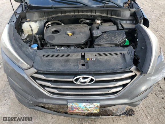 2016 Hyundai Tucson SE with VIN KM8J33A49GU148905, listed as a Copart auction lot 85363184 with 99,457 mi miles and Salvage Title. Bid and sale history available at carsss.com. Image 12.