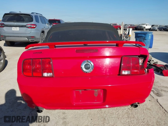 2007 Ford Mustang GT Deluxe with VIN 1ZVFT85H375292235, listed as a IAAI auction lot 41771092 with Not Provided miles and . Bid and sale history available at carsss.com. Image 17.