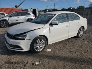 2017 Volkswagen Jetta S with VIN 3VW2B7AJ7HM365140, listed as a Copart auction lot 86186324 with 107,102 mi miles and Salvage title. Bid and sale history available at DreamBid. Image 1.
