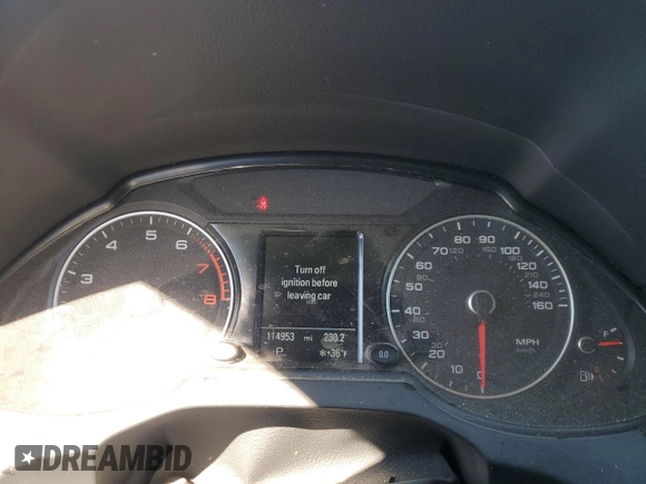 2015 Audi Q5 Premium Plus with VIN WA1LFAFP4FA059443, listed as a Copart auction lot 47361345 with 114,953 mi miles and Salvage Title. Bid and sale history available at carsss.com. Image 9.