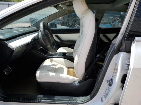 2019 Tesla Model 3 Mid Range with VIN 5YJ3E1EA3KF509087, listed as a Copart auction lot 46364865 with Not Provided miles and Salvage Title. Bid and sale history available at DreamBid. Image 7.