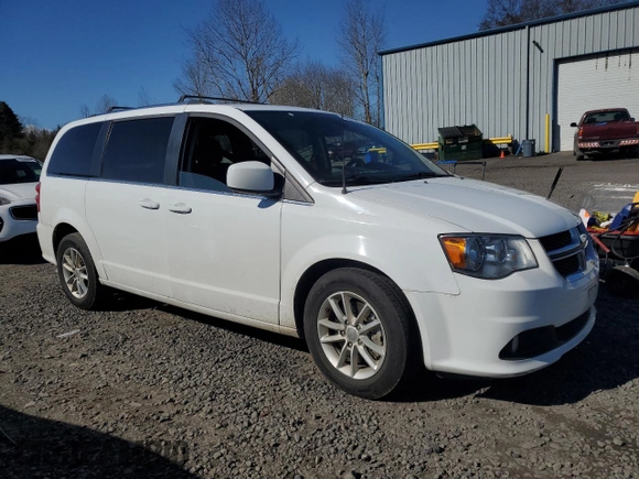 2019 Dodge Grand Caravan SXT with VIN 2C4RDGCG9KR656400, listed as a Copart auction lot 48322325 with Not Provided miles and Salvage Title. Bid and sale history available at DreamBid. Image 4.
