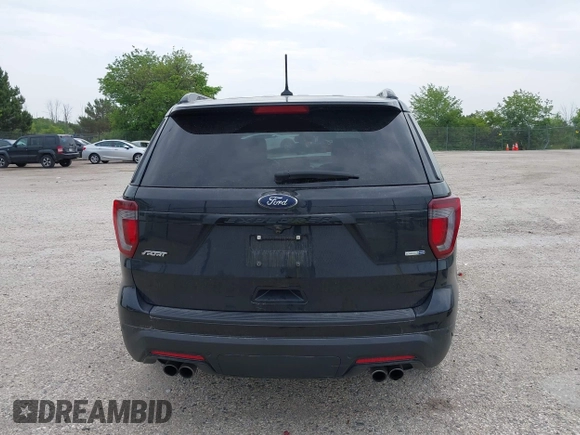 2019 Ford Explorer Sport with VIN 1FM5K8GT0KGB43468, listed as a IAAI auction lot 42502848 with 109,735 mi miles and . Bid and sale history available at DreamBid. Image 16.