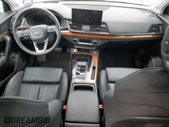 2022 Audi Q5 S line Prestige with VIN WA1FAAFY8N2053674, listed as a Copart auction lot 83593924 with 36,921 mi miles and Salvage Title. Bid and sale history available at carsss.com. Image 8.