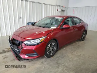 2021 Nissan Sentra SV z VIN 3N1AB8CV8MY266000, wystawiony jako Copart lot #50796635 z przebiegiem 67 576 mil mil oraz Szkoda całkowita • Salvage title. Historia ofert i sprzedaży dostępna na DreamBid. Obrazek 1.