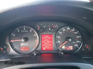 2003 Audi RS 6 with VIN WUAPV54B43N905277, listed as a Copart auction lot 43785095 with 156,178 mi miles and Salvage Title. Bid and sale history available at carsss.com. Image 9.