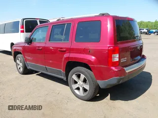 2017 Jeep Patriot High Altitude with VIN 1C4NJRFB2HD179288, listed as a IAAI auction lot 42185295 with 185,854 mi miles. Bid and sale history available at carsss.com. Image 3.