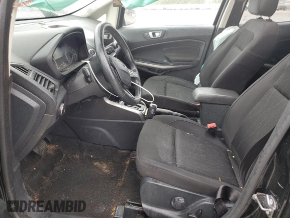 2018 Ford EcoSport SE with VIN MAJ3P1TE7JC173333, listed as a Copart auction lot 58166195 with 60,290 mi miles and Salvage title. Bid and sale history available at DreamBid. Image 7.