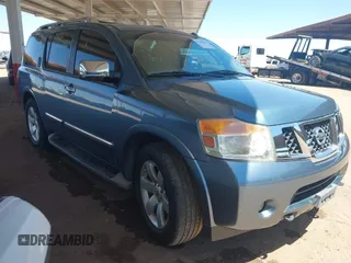 2011 Nissan Armada SV z VIN 5N1BA0ND2BN608699, wystawiony jako IAAI lot #42284447 z przebiegiem 204 758 mil mil oraz . Historia ofert i sprzedaży dostępna na DreamBid. Obrazek 1.