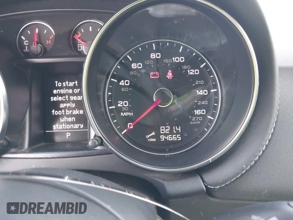 2014 Audi TT Premium Plus with VIN TRUSFAFK3E1000524, listed as a IAAI auction lot 42539787 with 94,665 mi miles and . Bid and sale history available at DreamBid. Image 7.