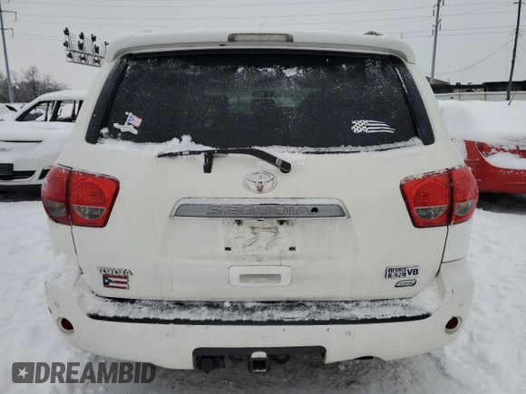 2010 Toyota Sequoia Ltd with VIN 5TDJW5G19AS028120, listed as a Copart auction lot 41635315 with 213,883 mi miles and Salvage Title. Bid and sale history available at carsss.com. Image 6.