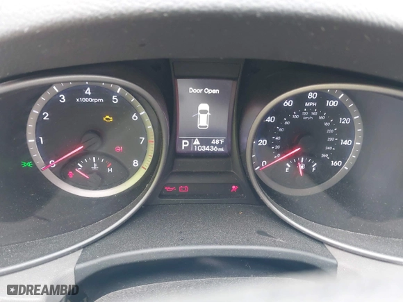 2013 Hyundai Santa Fe Sport with VIN 5XYZTDLB9DG065805, listed as a IAAI auction lot 41838398 with 103,436 mi miles. Bid and sale history available at carsss.com. Image 7.