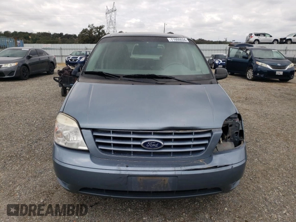 2005 Ford Freestar SE с VIN 2FMZA51615BA67146, выставлен на аукционе Copart как лот 71000634 с пробегом 84 096 миль миль и Списание • Salvage title. История ставок и продаж доступна на DreamBid. Изображение 5.