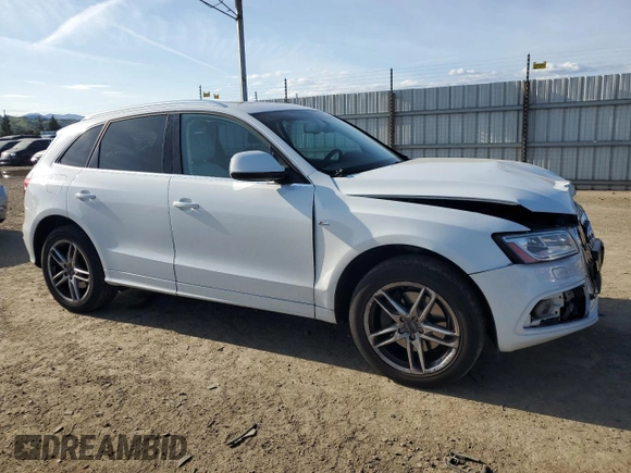 2013 Audi Q5 Prestige with VIN WA1WGAFP7DA094095, listed as a Copart auction lot 48915825 with 56,015 mi miles and Salvage title. Bid and sale history available at DreamBid. Image 4.