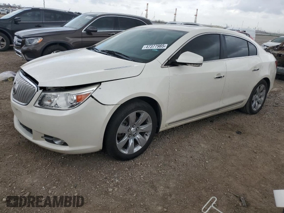 2011 Buick LaCrosse CXL with VIN 1G4GC5GC8BF225801, listed as a Copart auction lot 47377985 with 100,620 mi miles and Salvage title. Bid and sale history available at DreamBid. Image 1.