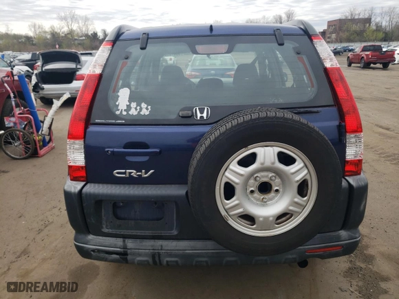 2005 Honda CR-V LX with VIN JHLRD78585C005248, listed as a Copart auction lot 53070855 with 172,243 mi miles and Clean Title. Bid and sale history available at carsss.com. Image 6.