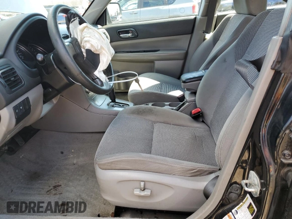 2007 Subaru Forester X w/Premium Pkg with VIN JF1SG65627H725086, listed as a Copart auction lot 50377305 with 190,802 mi miles and Salvage Title. Bid and sale history available at carsss.com. Image 7.