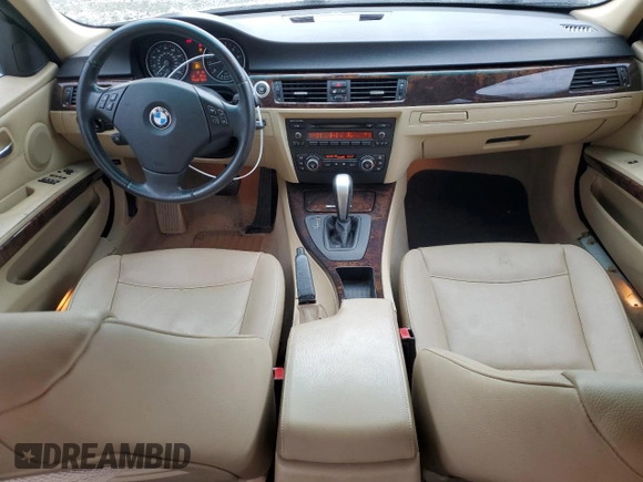 2007 BMW 3 Series 328i with VIN WBAVA33517KX77150, listed as a Copart auction lot 51464385 with 114,650 mi miles and Salvage Title. Bid and sale history available at carsss.com. Image 8.