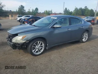 2009 Nissan Maxima S z VIN 1N4AA51E59C808709, wystawiony jako Copart lot #56575825 z przebiegiem 167 007 mil mil oraz Szkoda całkowita • Salvage title. Historia ofert i sprzedaży dostępna na DreamBid. Obrazek 1.