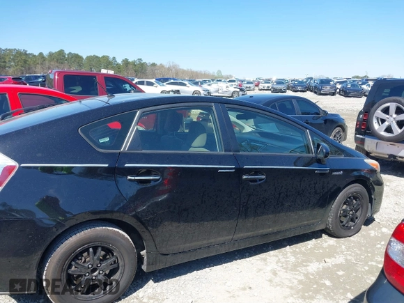 2013 Toyota Prius One with VIN JTDKN3DU6D0351915, listed as a IAAI auction lot 41867686 with 242,528 mi miles. Bid and sale history available at carsss.com. Image 13.