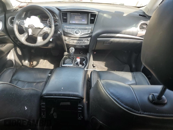 2017 Infiniti QX60 with VIN 5N1DL0MM0HC506617, listed as a Copart auction lot 48735355 with 119,013 mi miles and Salvage Title. Bid and sale history available at DreamBid. Image 8.