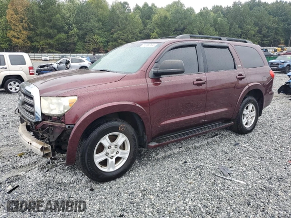 2010 Toyota Sequoia SR5 with VIN 5TDZY5G12AS024309, listed as a Copart auction lot 71584764 with 175,950 mi miles and Salvage Title. Bid and sale history available at carsss.com. Image 1.